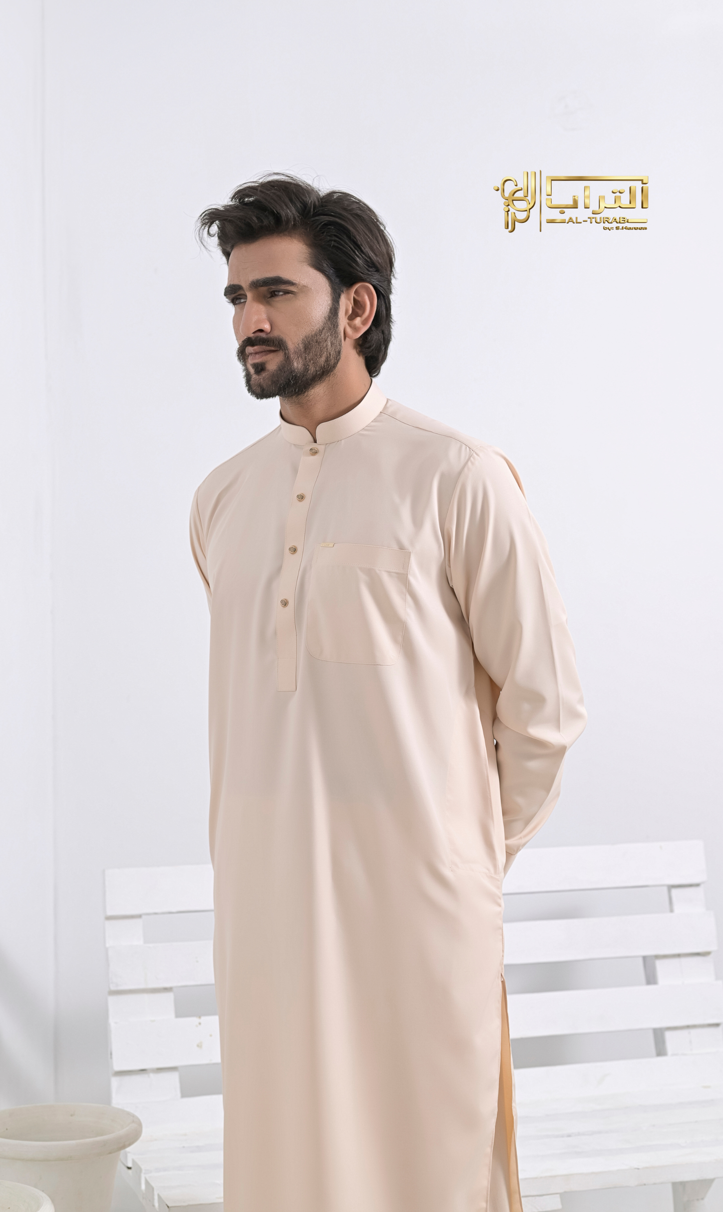Kurta Pajama (Adeeb Series) Light Pink