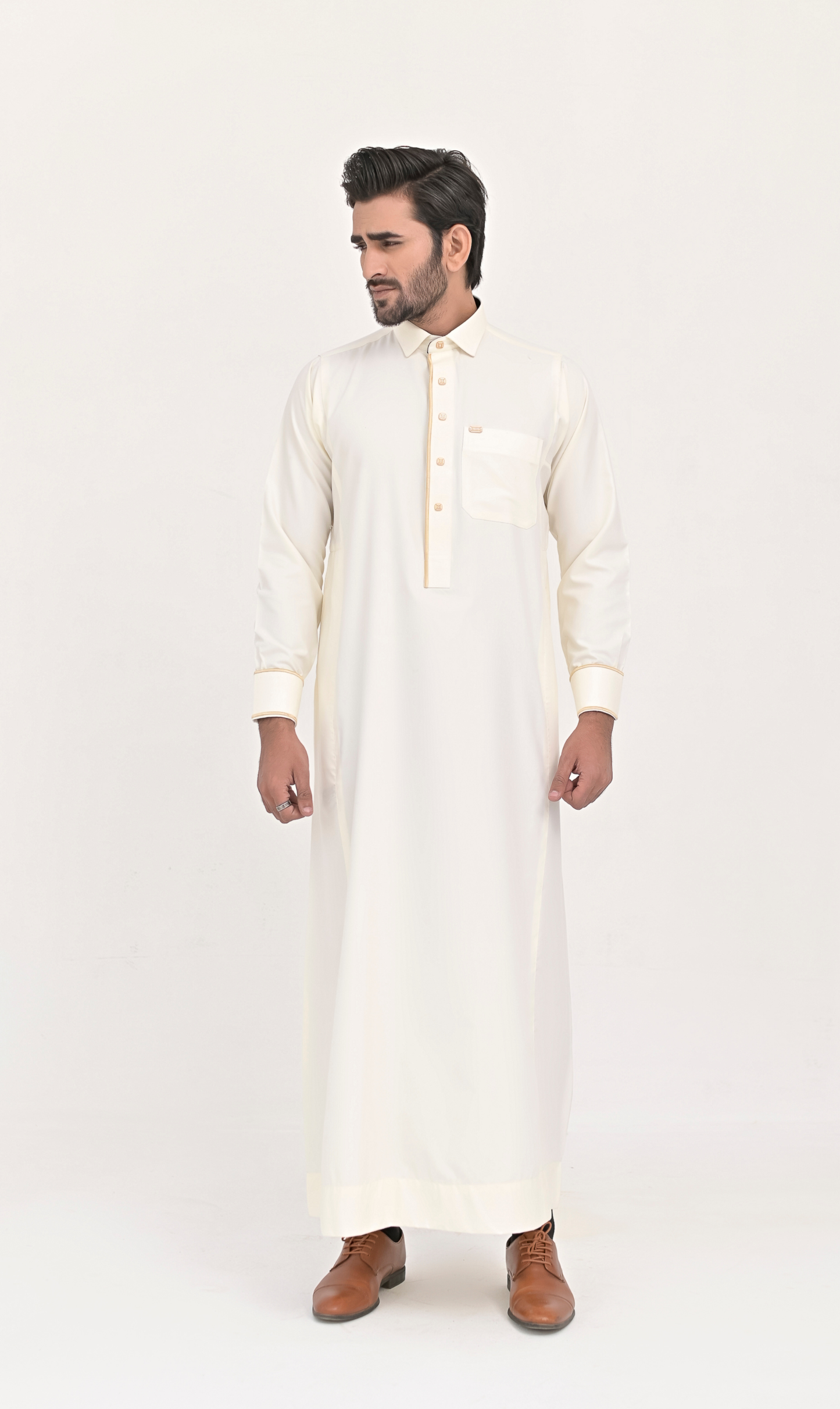 Festive Saudi Jubba | Thobe (Abdal)