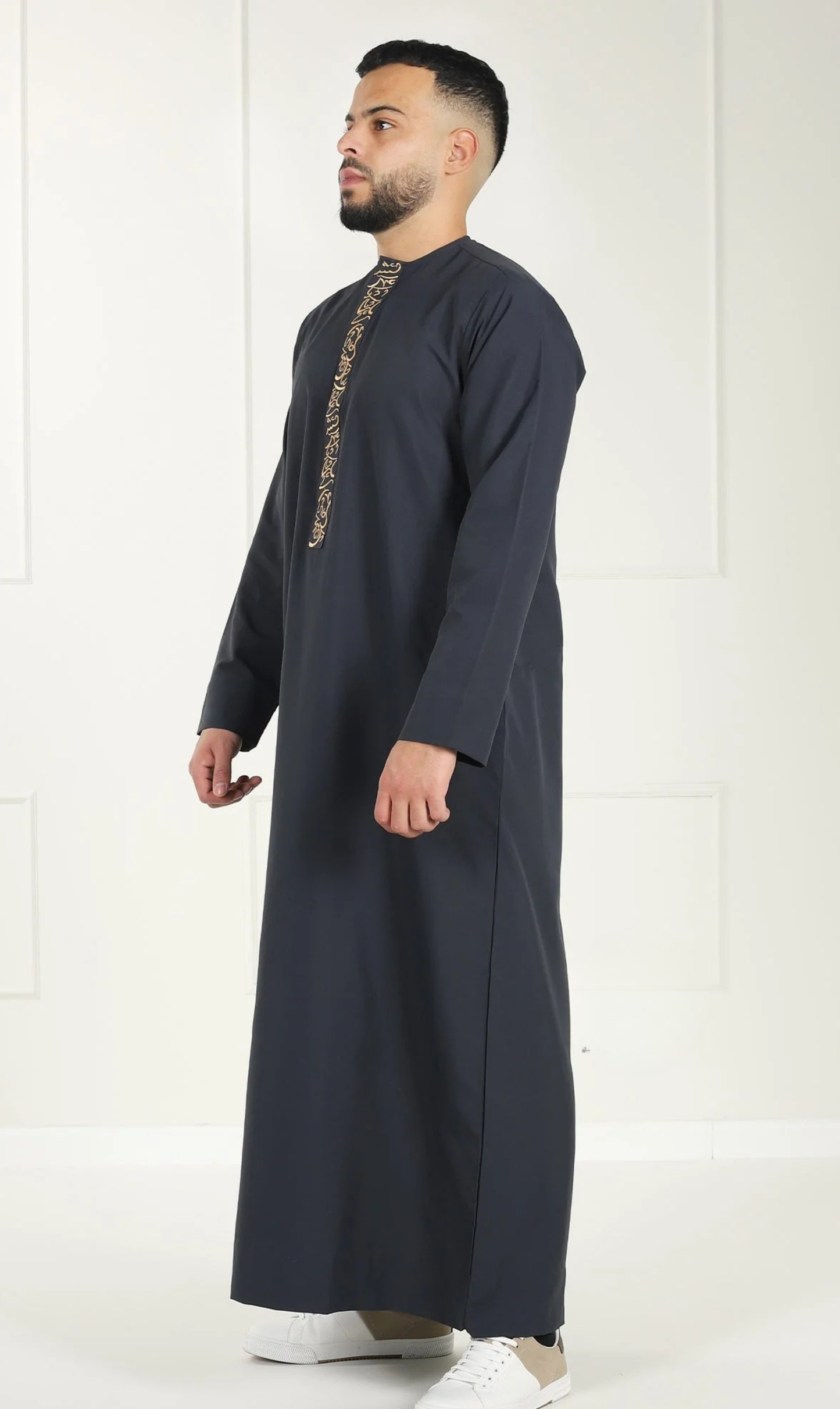 Caligraphy Emirati Jubba | Kandura Designer