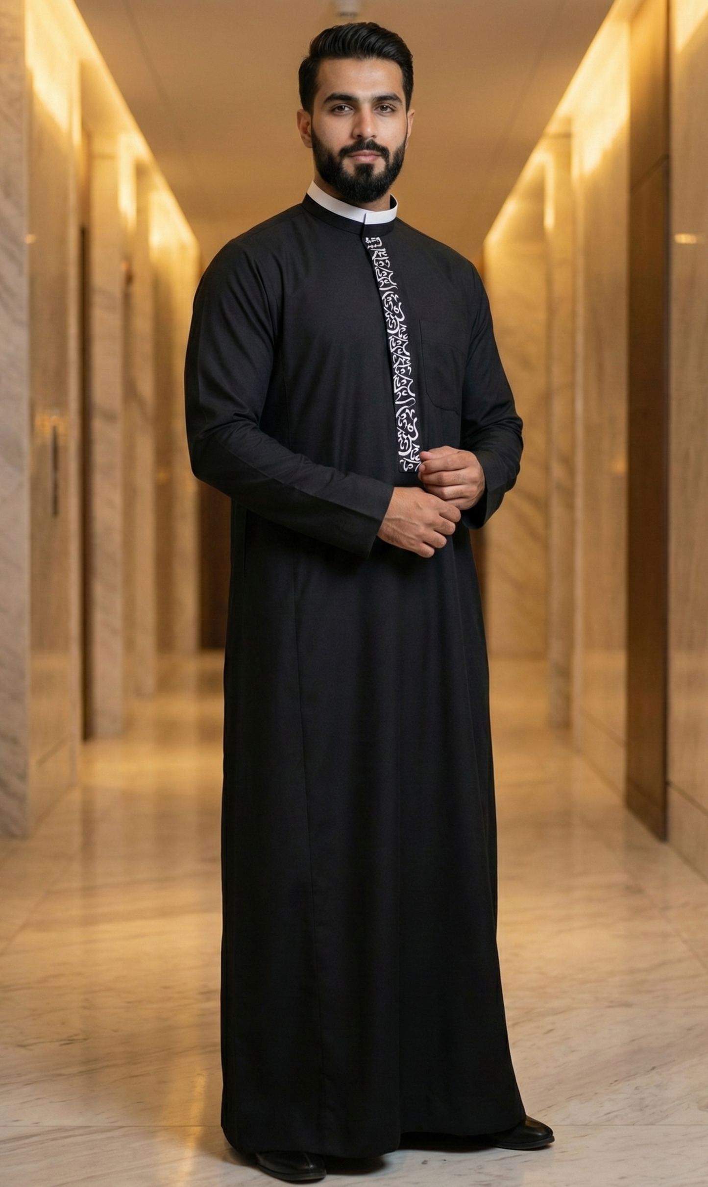 Designer Caligraphy Thobe | Jubba