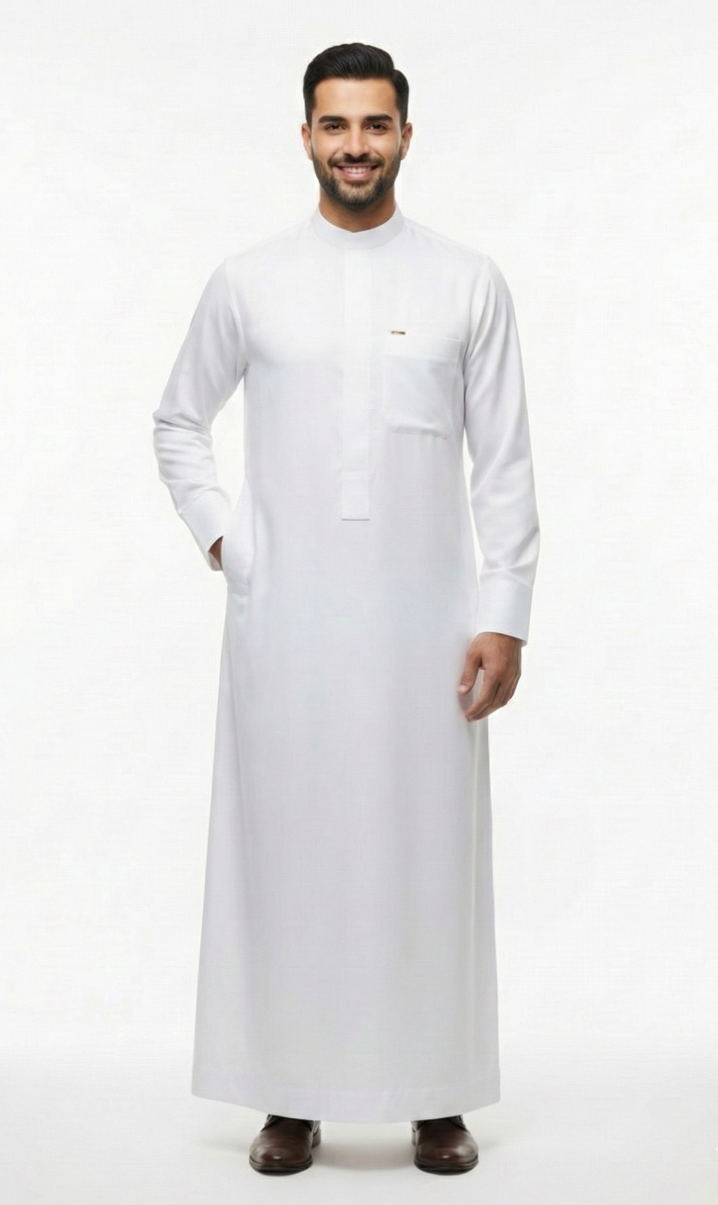 Premium SAUDI THOBE – OffWhite