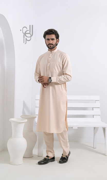 Kurta Pajama (Adeeb Series) Light Pink