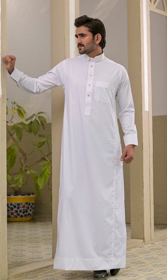 Designer Classic Saudi Thobe