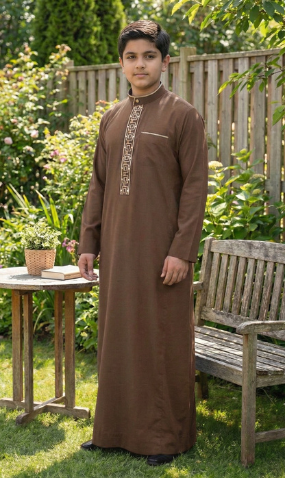 Designer Occassional Jubba | Thobe for Kids