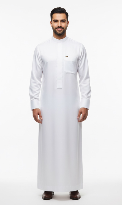 Premium SAUDI THOBE – OffWhite