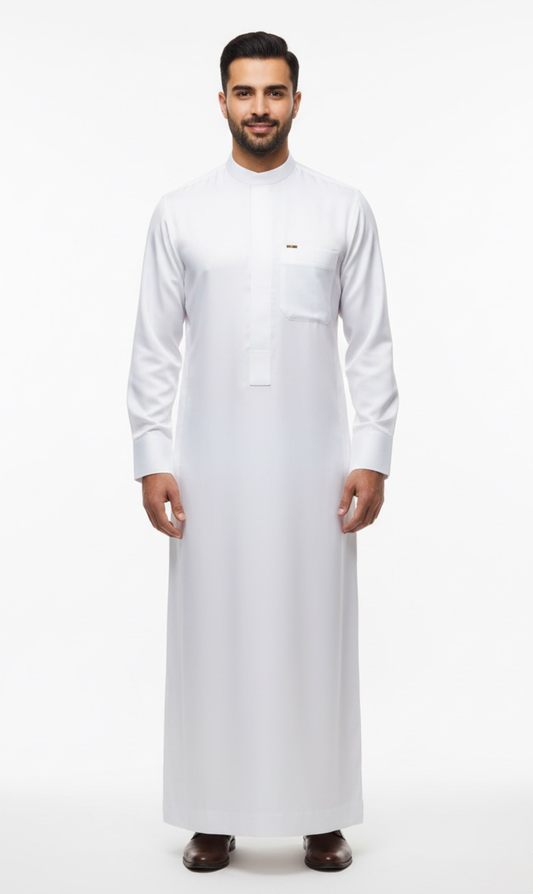 Premium SAUDI THOBE – OffWhite