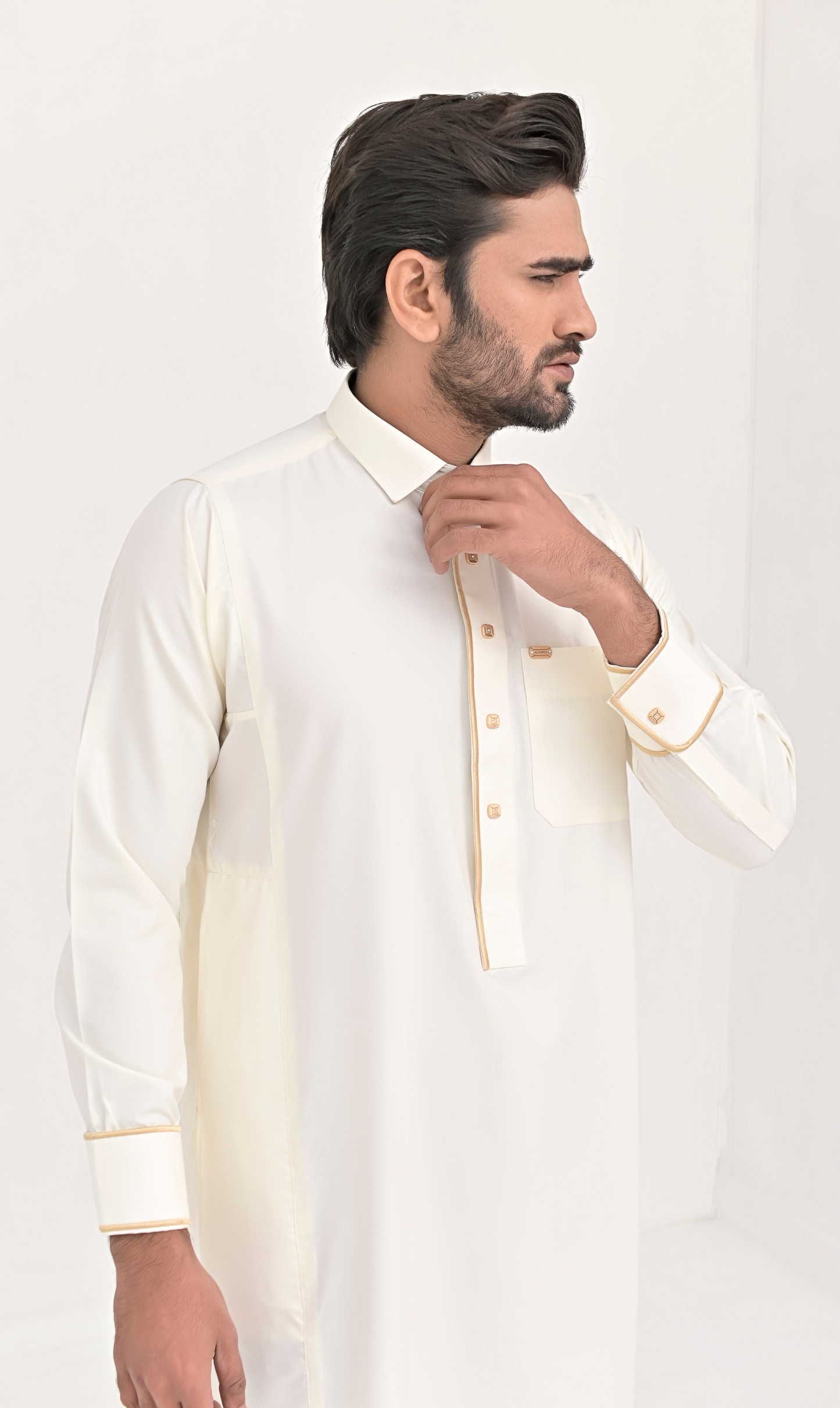Festive Saudi Jubba | Thobe (Abdal)