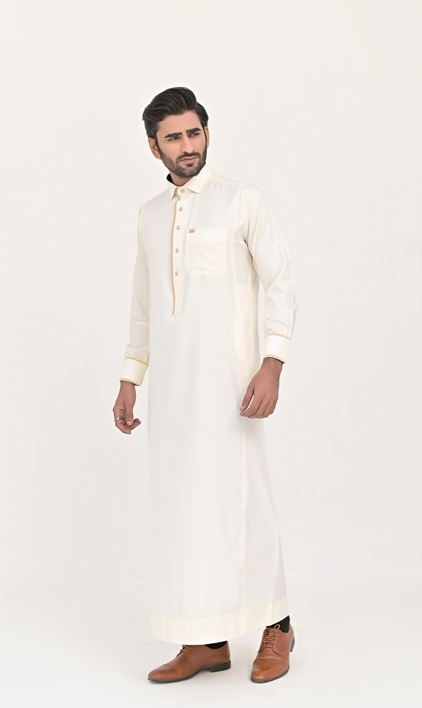 Festive Saudi Jubba | Thobe (Abdal)