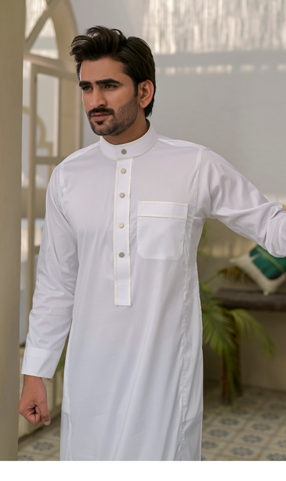 Designer Saudi Thobe (Hamza)