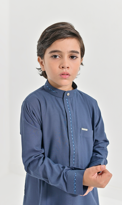Kids Modern Thobe Asian Style