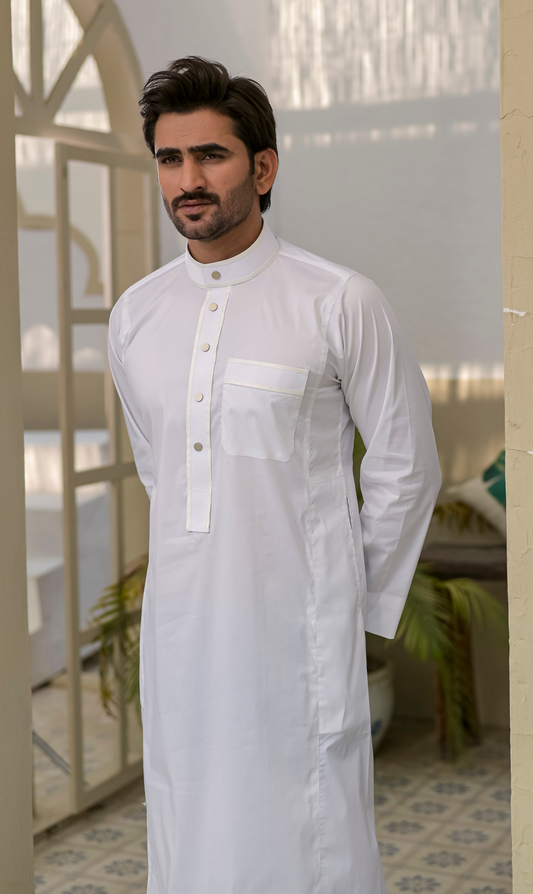 Designer Saudi Thobe (Hamza)