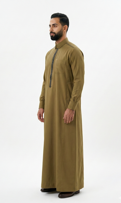 Modern Saudi Jubba | Thobe (Designer)