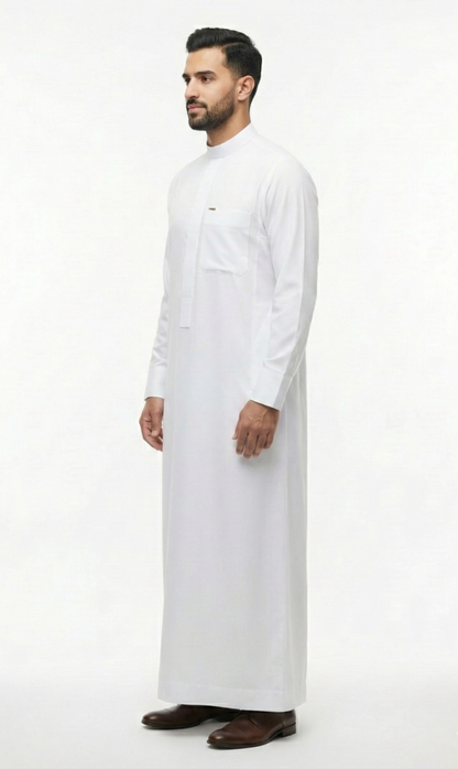 Premium SAUDI THOBE – OffWhite